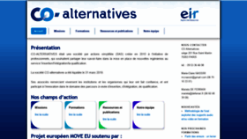 What Co-alternatives.fr website looked like in 2019 (4 years ago)