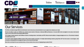 What Cdllogistics.com website looked like in 2019 (4 years ago)