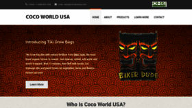 What Cocoworldusa.com website looked like in 2019 (4 years ago)
