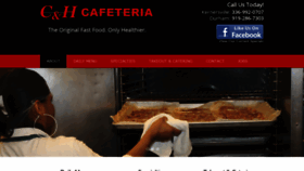 What Candhcafeterias.com website looked like in 2019 (4 years ago)