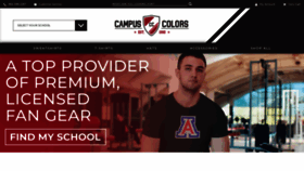 What Campuscolors.com website looked like in 2019 (4 years ago)