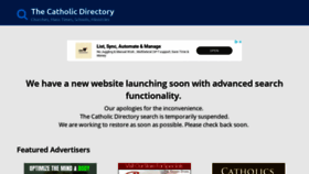 What Catholicdirectory.com website looked like in 2019 (4 years ago)