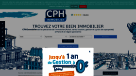 What Cph.fr website looked like in 2019 (4 years ago)