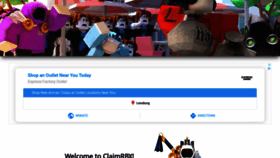 What Claimrbx.com website looked like in 2019 (4 years ago)