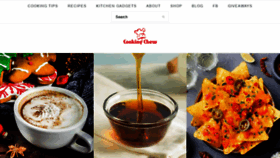 What Cookingchew.com website looked like in 2019 (4 years ago)
