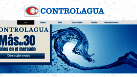 What Controlaguacontadores.com website looked like in 2019 (4 years ago)
