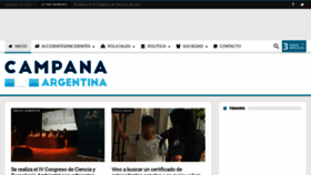 What Campanaargentina.com website looked like in 2019 (4 years ago)