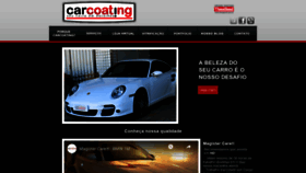 What Carcoating.com.br website looked like in 2019 (4 years ago)