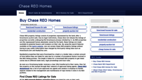 What Chasereo.org website looked like in 2019 (4 years ago)