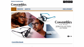 What Convertibleseyewear.com website looked like in 2019 (4 years ago)