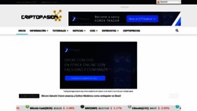 What Criptopasion.com website looked like in 2019 (4 years ago)