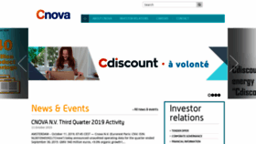 What Cnova.com website looked like in 2019 (4 years ago)