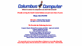 What Columbuscpu.com website looked like in 2019 (4 years ago)