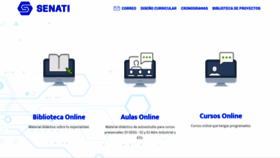 What Campusonline.senati.edu.pe website looked like in 2019 (4 years ago)