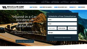 What Caraccidentattorneys.org website looked like in 2019 (4 years ago)