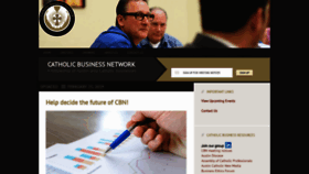 What Catholicbiznetwork.org website looked like in 2019 (4 years ago)
