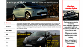 What Carimportmalta.com website looked like in 2019 (4 years ago)