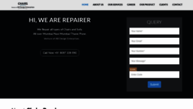 What Chairsrepair.com website looked like in 2019 (4 years ago)