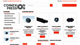 What Connexion-pression.com website looked like in 2019 (5 years ago)