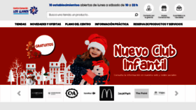 What Centrocomerciallosllanos.com website looked like in 2019 (4 years ago)