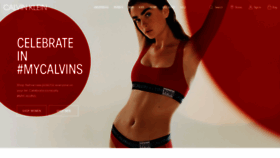 What Calvinklein.com.au website looked like in 2019 (5 years ago)