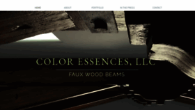 What Color-essences.com website looked like in 2019 (4 years ago)