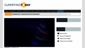 What Cupertinotoday.com website looked like in 2019 (4 years ago)