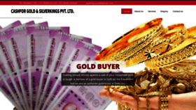 What Cashngolddelhi.com website looked like in 2019 (4 years ago)