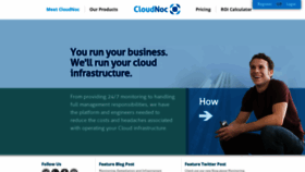 What Cloudnoc.com website looked like in 2019 (4 years ago)