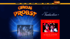 What Circus-probst.de website looked like in 2019 (5 years ago)