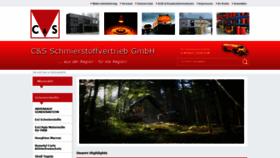 What Cs-schmierstoffe.de website looked like in 2019 (4 years ago)