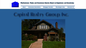 What Capitalrealtygroupinc.com website looked like in 2019 (4 years ago)