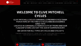 What Clivemitchellcycles.co.uk website looked like in 2019 (4 years ago)