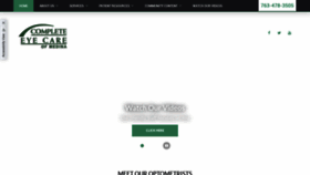 What Completeeyecareofmedina.com website looked like in 2019 (4 years ago)