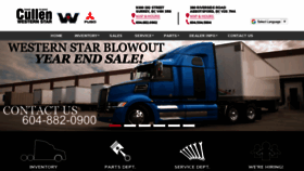 What Cullenwesternstar.com website looked like in 2019 (4 years ago)