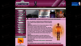 What Canceranti.com website looked like in 2019 (4 years ago)