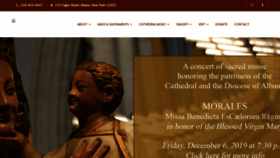 What Cathedralic.com website looked like in 2019 (4 years ago)