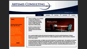What Consultartemis.com website looked like in 2019 (4 years ago)