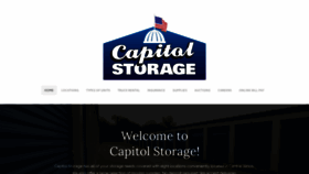 What Capitol-storage.com website looked like in 2019 (4 years ago)