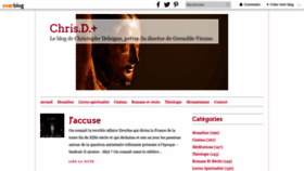 What Christophedelaigue.fr website looked like in 2019 (4 years ago)