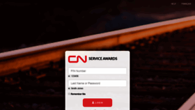What Cnserviceawards.com website looked like in 2019 (4 years ago)