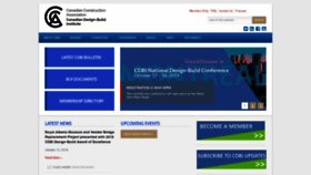 What Cdbi.org website looked like in 2019 (4 years ago)