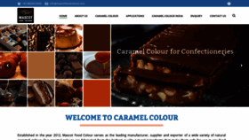 What Caramelcolor.co.in website looked like in 2019 (4 years ago)