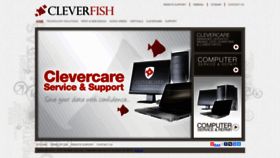 What Cleverfish.com website looked like in 2019 (4 years ago)