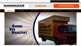 What Canakkalelilernakliyat.com.tr website looked like in 2019 (4 years ago)