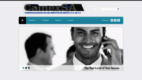 What Camexsa.mx website looked like in 2019 (4 years ago)