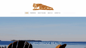 What Coveredbridgerealty.net website looked like in 2019 (4 years ago)