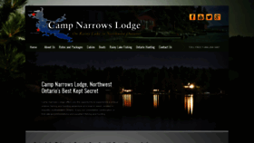 What Campnarrows.com website looked like in 2019 (4 years ago)