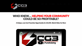 What Cg3franchise.com website looked like in 2019 (4 years ago)
