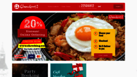 What Chowking.om website looked like in 2019 (4 years ago)